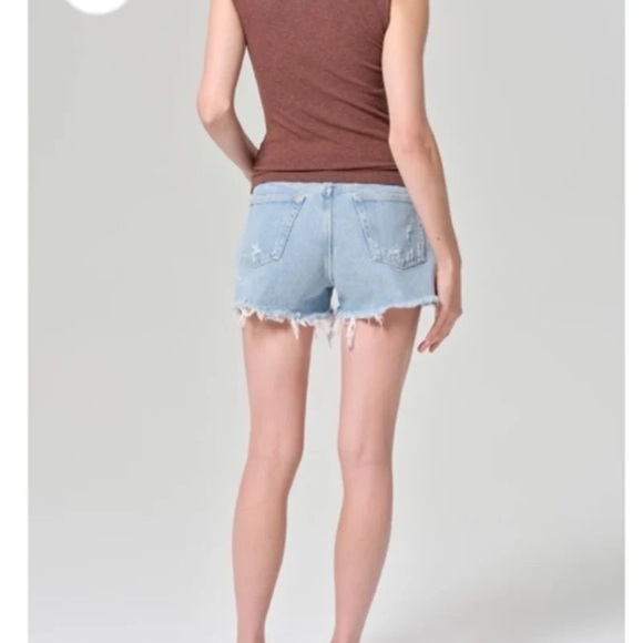 AGOLDE PARKER VINTAGE CUT OFF SHORT IN SWAPMEET size 29 - Picture 2 of 12